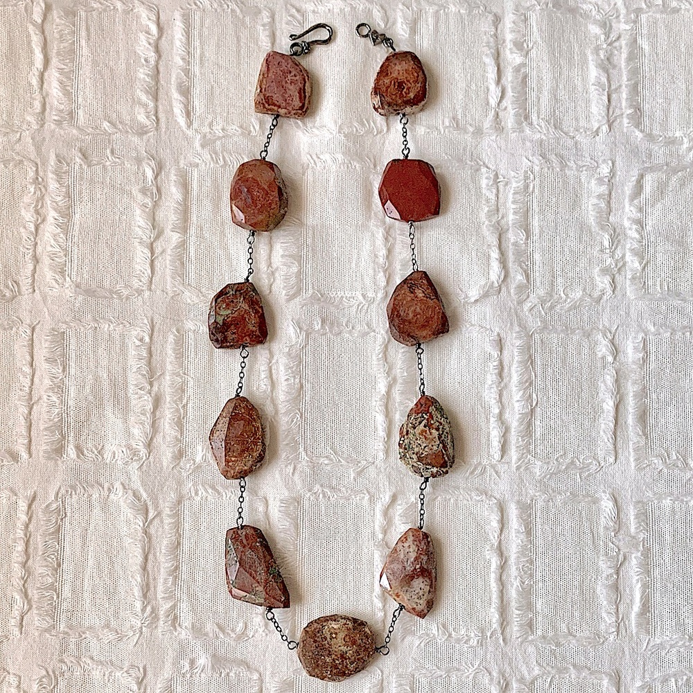 Chan Luu Red Jasper Necklace